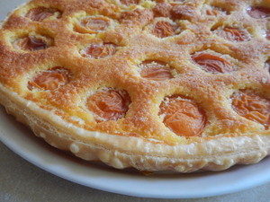 tarte amande abricot